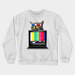 3D cat Crewneck Sweatshirt